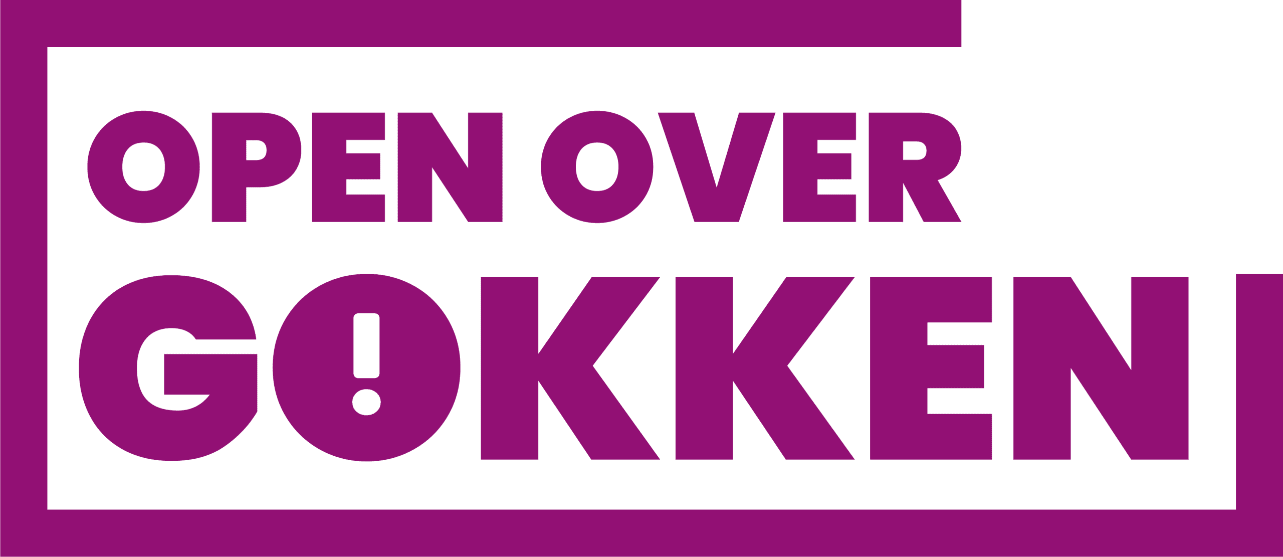 openovergokken