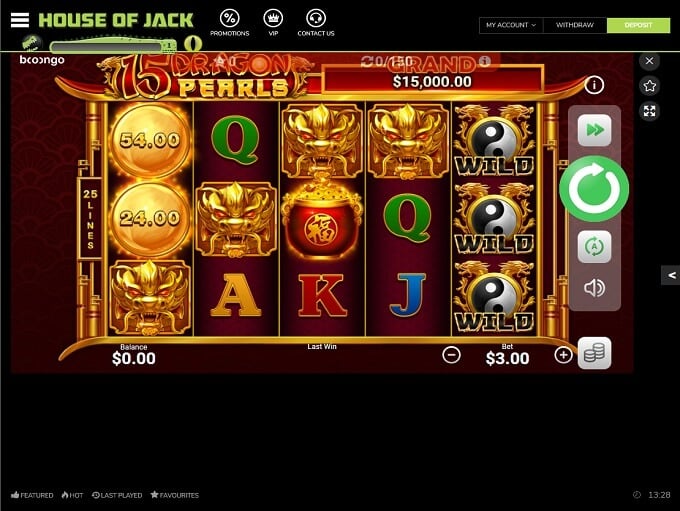 House of Jack Casino Games