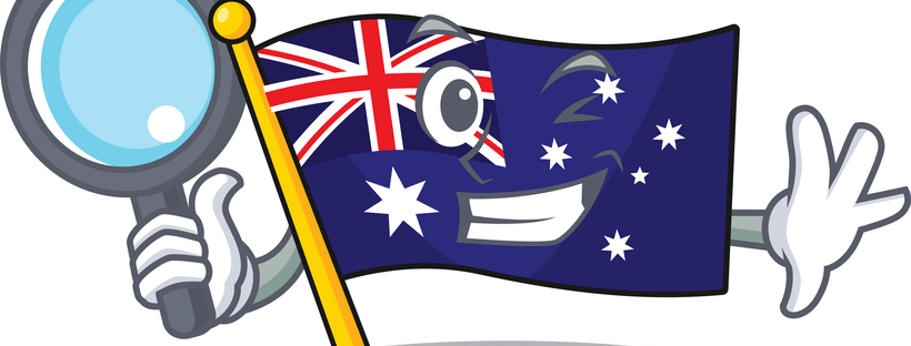 Animated AU flag looking for no deposit bonus code