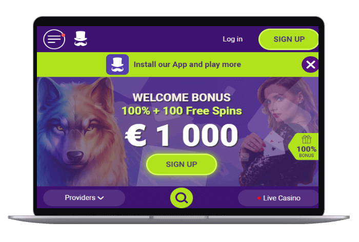 FxFox Online Casino Mockup