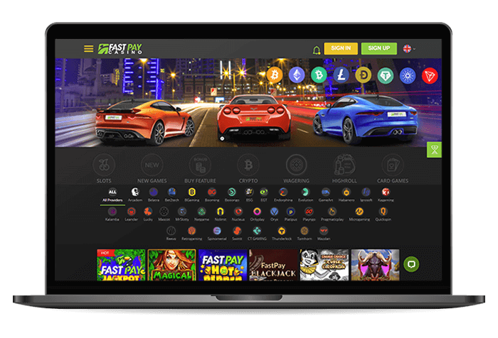 Fastpay Online Casino AU Mockup