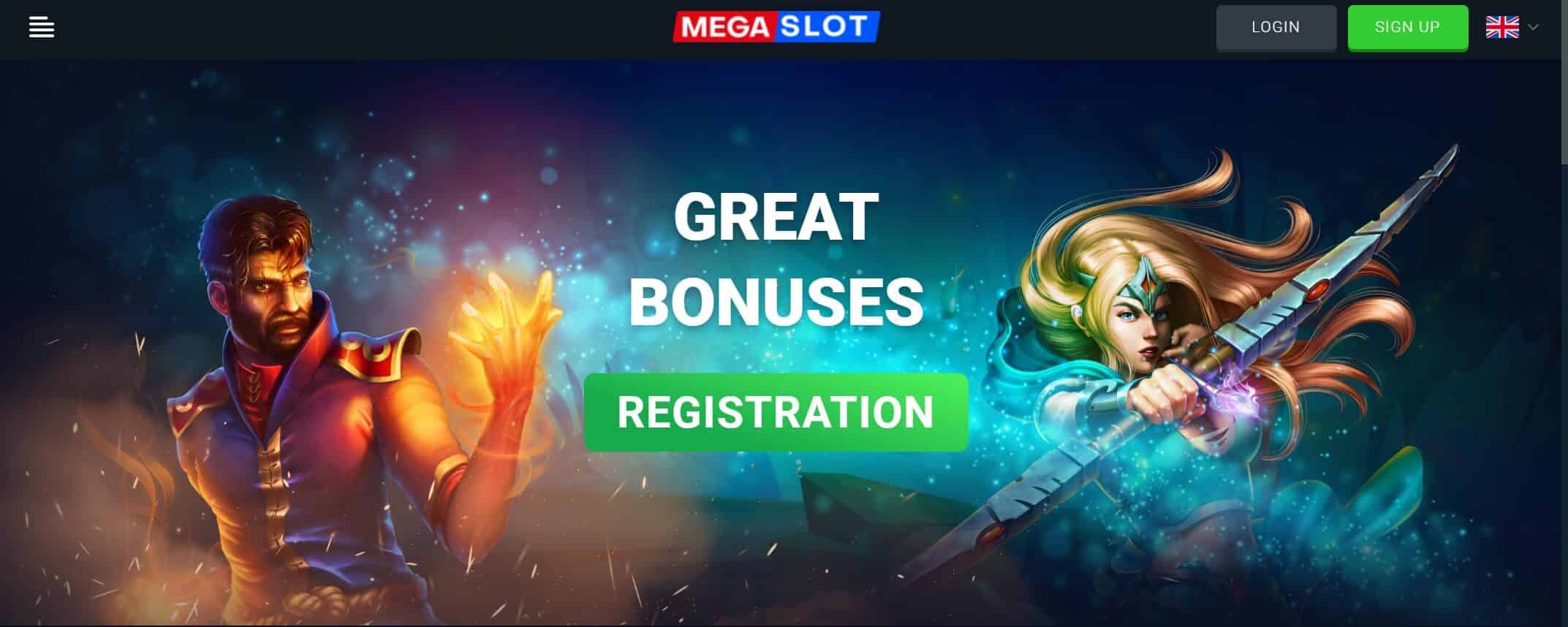 Megaslot Casino Bonuses