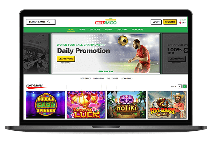 Betsamigo Online Casino Mockup NL