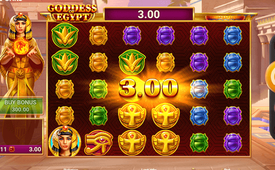 godess of egypt slot screenshot