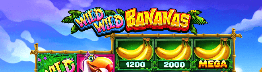 wild wild bananas slot banner
