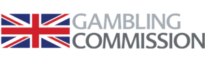 a logo of the UKGC gambling commison of the UK for online casino safety