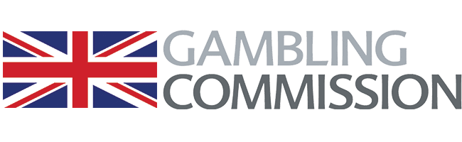 a logo of the UKGC gambling commison of the UK for online casino safety