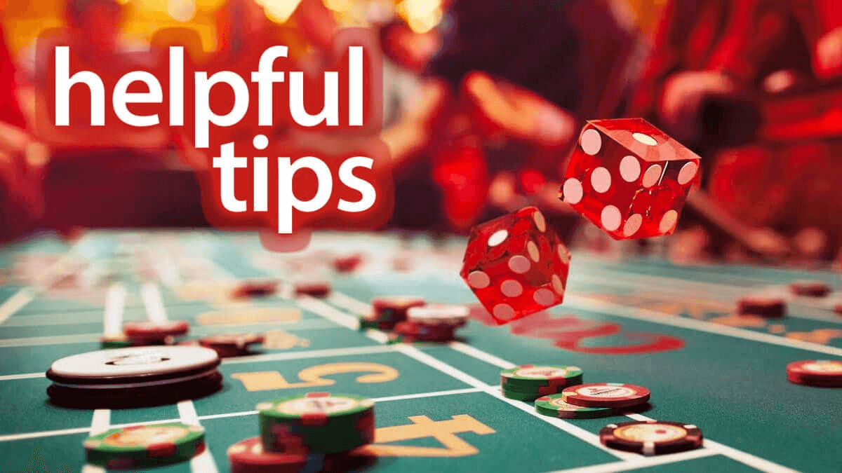 Helpful tips image for table games