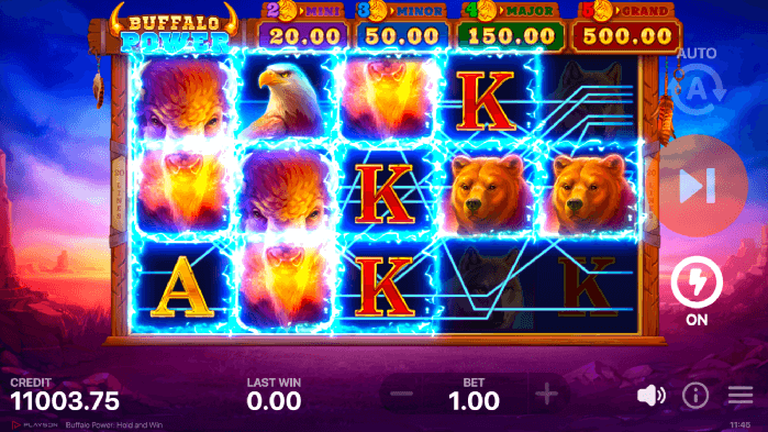 Buffalo power online pokies Winning combination for casinos
