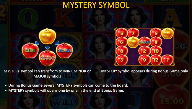 Mystery Symbol on Magic apple 2 online pokie