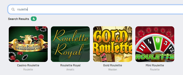 Roulette on the AU online casino Luckzie