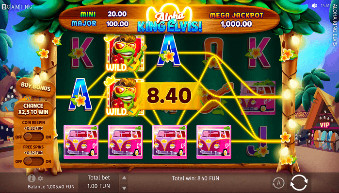 What combinations you need in the reels on the online pokie