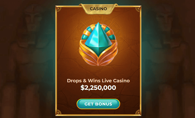 drops & win live casino