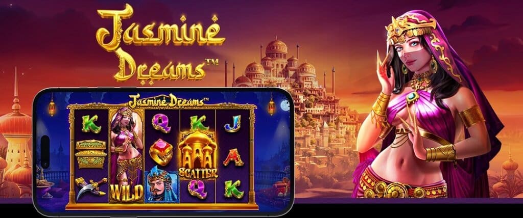 jasmine dreams slot banner
