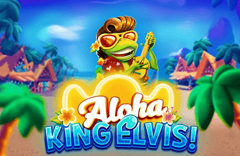 logo Aloha King Elvis online pokie