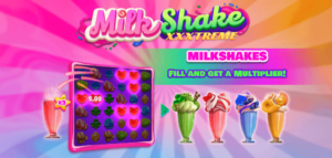 milk shake xxxtreme slot banner