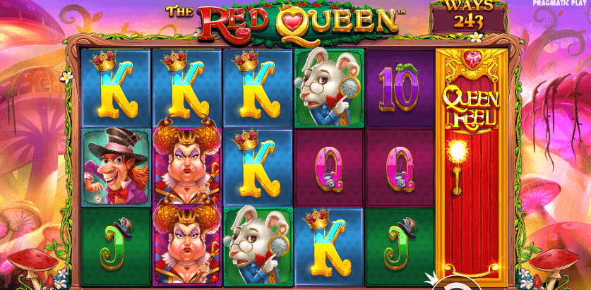 the red queen slot screenshot