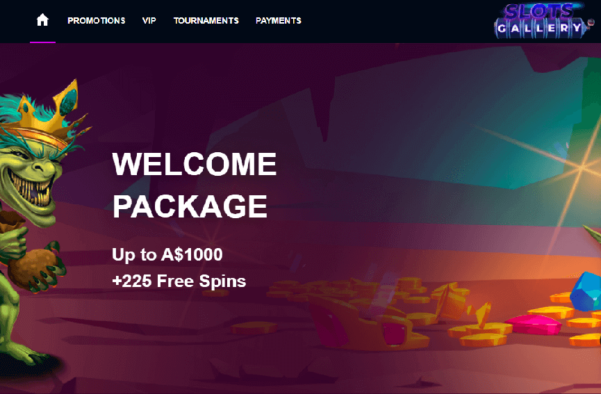 Welcome package up to A$1000