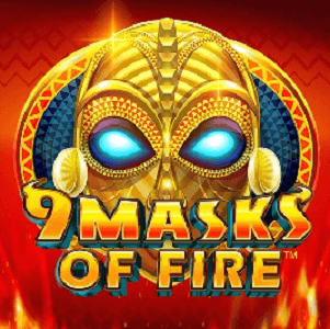 9 masks of fire Ca slot logo
