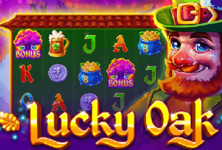 Lucky Oak Australian online pokie logo