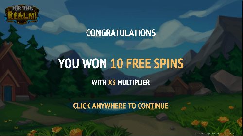 10 Free spins on the Online pokie For AU For the Realm!
