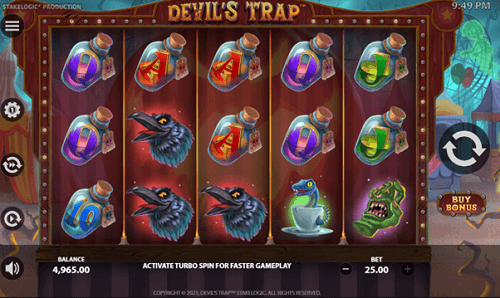 Devil’s Trap slot winning combination