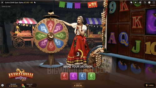 Free spins bij de Online casino slot Extra Chilli Epic Spins NL