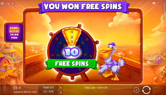 Free spins on the online Au pokie Penny Pelican
