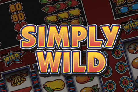 Simply Wild Slot Start screen