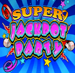Super Jackpot Party slot review logo