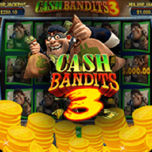 Cash bandits 3 Slot review logo