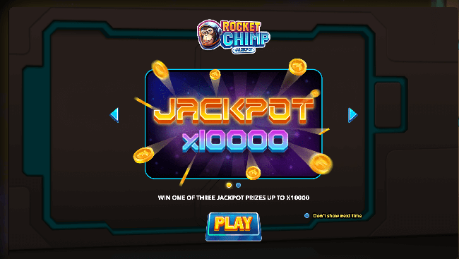 Jackpot win on the Online Casino pokie Rocket Chimp