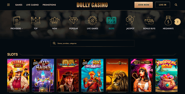 Online Slots for the Candian Dolly Casino