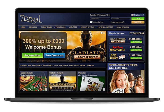 7 Regal Casino Mockup