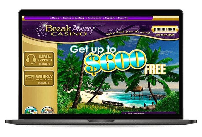 Breakaway Casino Mockup