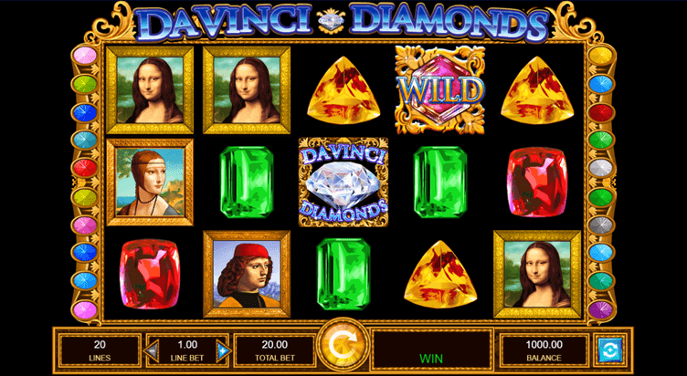 davinci diamonds gameplay sceenshot
