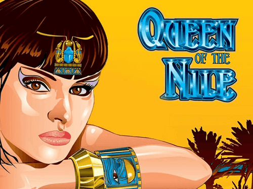 Queen of the Nile online slot startscherm