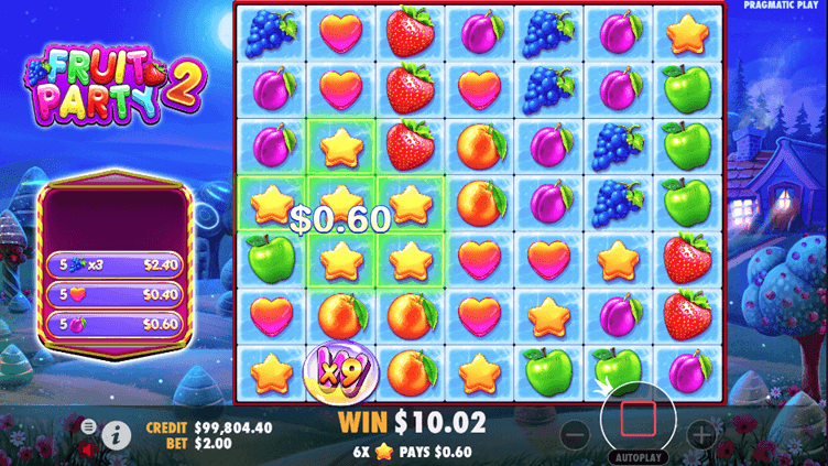 fruit party gameplay screenshot 2