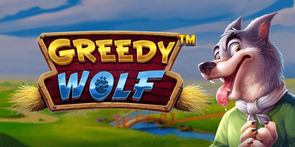 greedy wolf slot logo