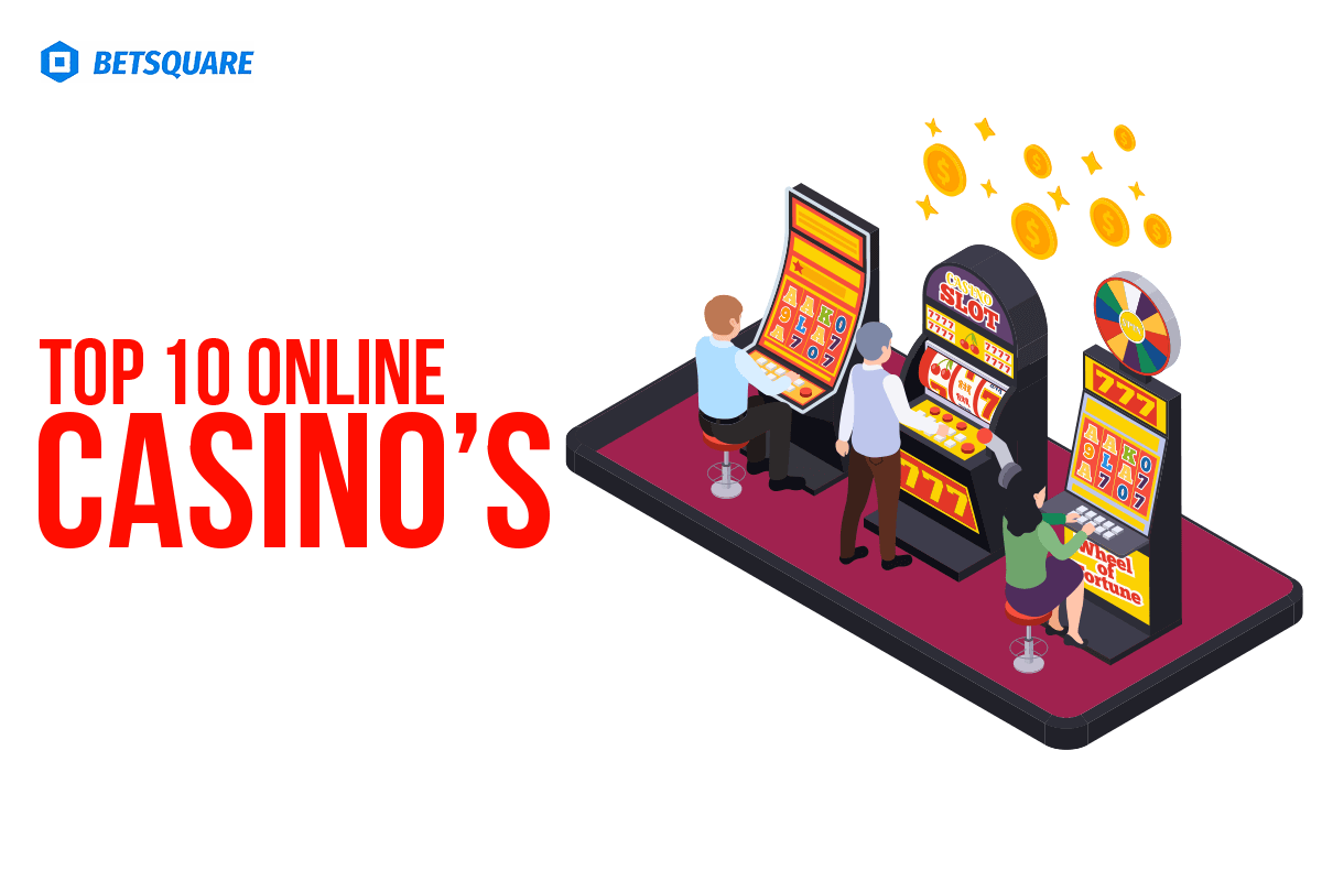 Top 10 online casino mockup