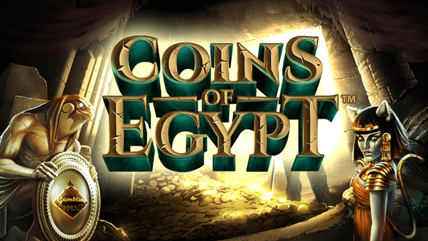 Coins of Egypt online slot review Startscherm