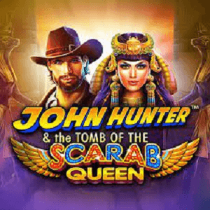 John Hunter and the Tomb of the Scarab Queen logo