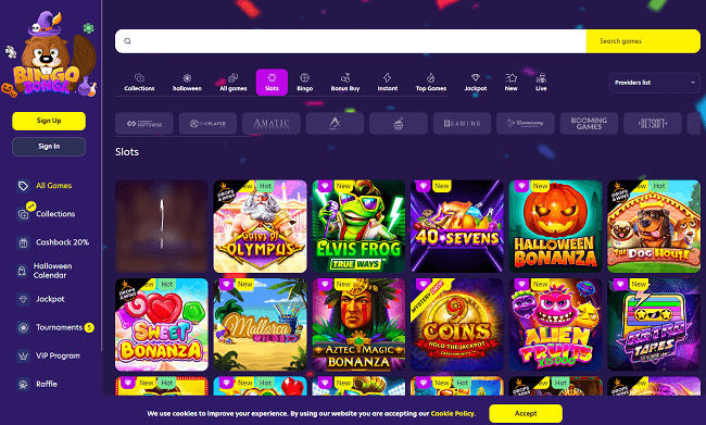 BingoBonga Casino Online slots