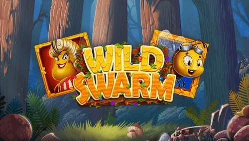 Het startscherm van Wild Swarm online slot