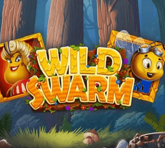 Wild Swarm online slot review logo