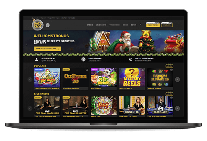 FairPlay Online Casino NL Mockup V1