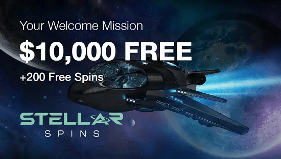 Stellar Spins Casino Bonuses and promotions