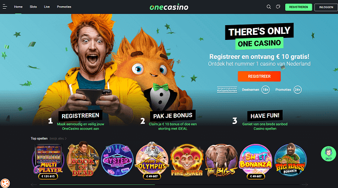 one casino 1 homepage