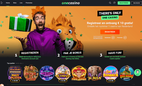onecasino homepage