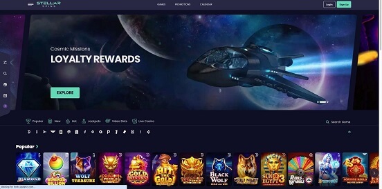 stellar spins homepage